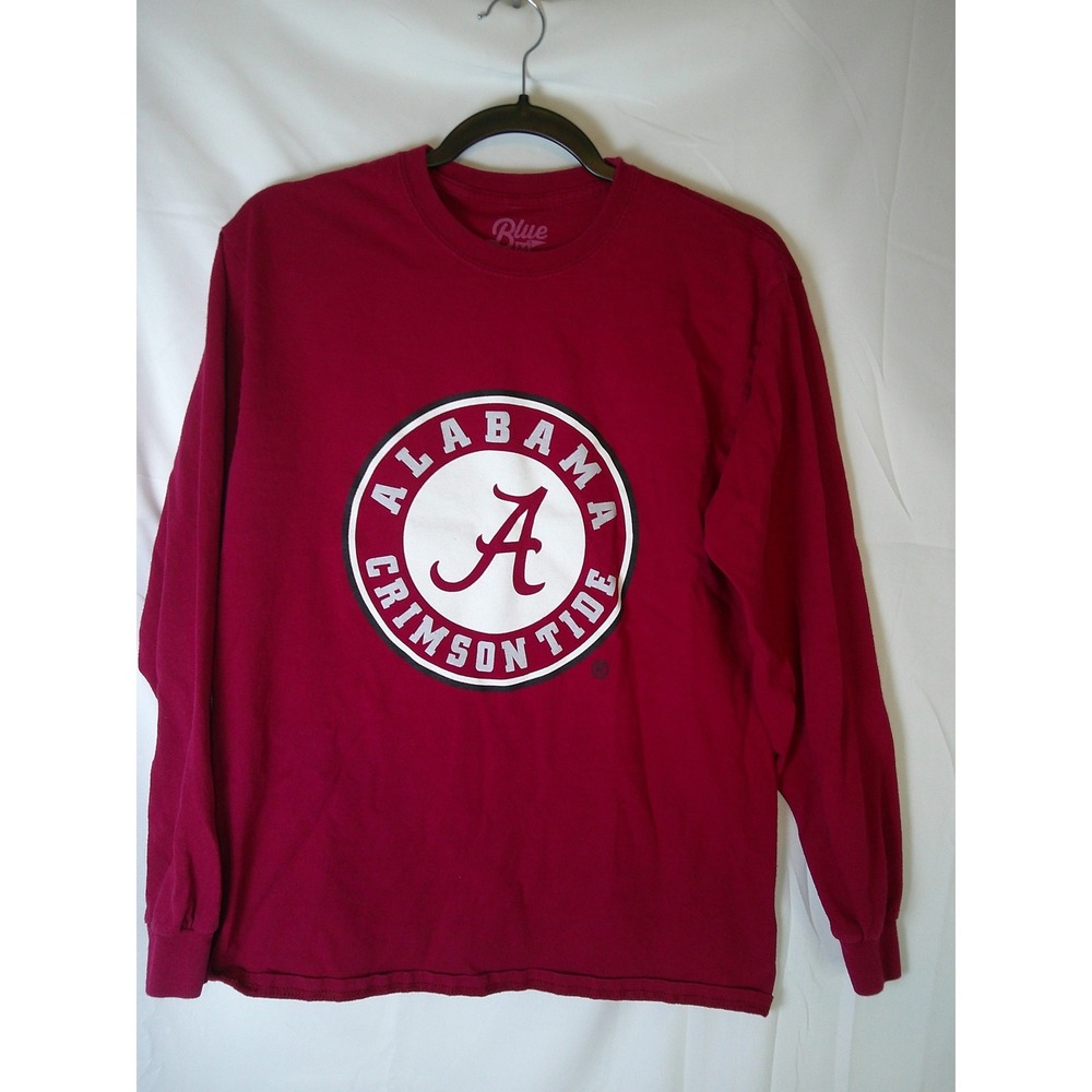 Blue 84 Alabama Crimson Tide Mens Long Sleeve T-Shirt Crimson‎ Red Size M NCAA